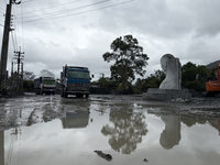 萬榮鄉明利村洪災道路全搶通　台電接力進場復電