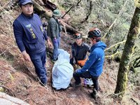 保七警官南投登山倒地亡　陸空出勤帶下山交家屬