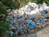 高雄田寮坡地遭棄置垃圾  環保局研判與月世界同源