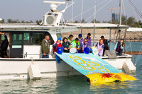 台南漁民蚵民放流午仔魚苗　攜手守護海洋資源