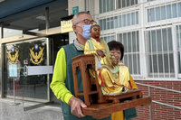 木雕大師神像作品遭竊　台南警逮3嫌尋回交還廟方