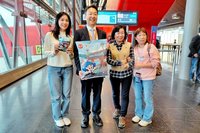 陳世凱視察桃機北登機廊廳　勉精進服務迎接啟用