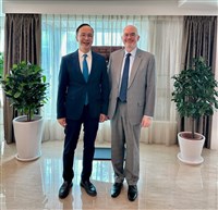 會谷立言　朱立倫：台美關係是台灣安全繁榮重要基石