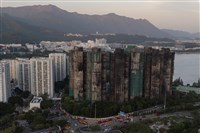 宏福苑大火  香港廉署查獲有黑社會背景維修人員