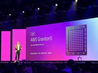 AWS發表第5代自研伺服器晶片　蘋果高層罕見站台