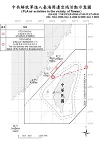 基隆西南方偵獲1枚中共空飄氣球　國軍監控