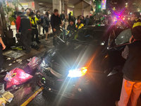 男子疑毒駕連撞多車釀3傷　基隆警起出喪屍煙彈