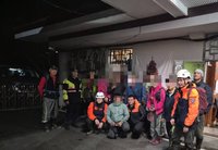 7人攀南投惠蓀林場小出山迷路　搜救隊尋獲報平安