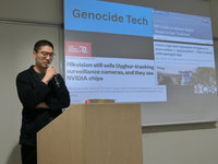 台灣人權工作者瑞典公開短講　籲重視中國威脅民主