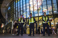 宇宙人台北小巨蛋開唱  場館加派警力戒備