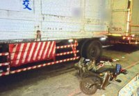 台中聯結車與機車傍晚碰撞  女騎士傷重不治
