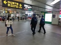 台北203捷警巡邏117站體　李西河爭取中央多給人