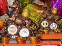 南投竹山紫南宮元旦發馬年錢母　前5千名抽金戒指