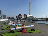 高雄駁二「好奇翹翹板」深夜遭破壞 維修暫停開放