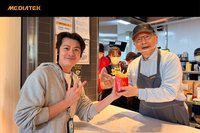 麥當勞進駐聯發科總部員工餐廳　蔡力行現身送餐