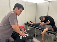 物理治療師魏暐紘　為FOCASA馬戲團張開安全防護網