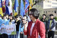 休士頓僑界元旦升旗　蕭伊芳：攜手夥伴強化國防韌性