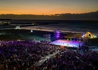 屏東落山風藝術季海口狂想曲與自然共演 觀眾連驚呼