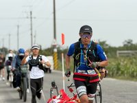 陳彥博備戰3月極圈超馬賽　完成雪橇環台訓練