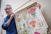 25年收藏400張老掛圖　插畫家太陽臉重拾校園記憶