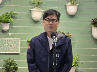 民進黨高雄市長初選落幕　陳其邁籲團結、整合