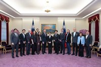 副總統接見外賓　強調打造社會韌性讓經濟永續發展