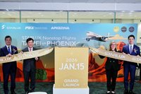 星宇台北鳳凰城首航　航線開闢加速商務及旅遊交流