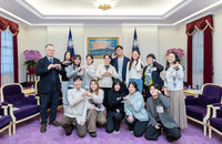 副總統與圓夢計畫青年座談　期勉成為台灣與世界橋梁