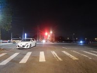 台中自小客路口跨越雙黃線 機車騎士疑閃避自摔不治