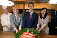 日本食品進口解禁　千葉縣知事來台推廣金目鯛