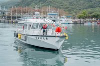 東北角管理處新公務船首航　投入宜蘭海上服務