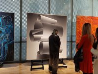 「70後」作品聚一堂  上海藝術展呈現全球變化烙印