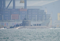 海鯤號第6次海測　軍事迷搶拍