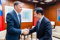 林佳龍接見以色列智庫訪團　盼深化AI與學術合作交流