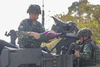 35快砲捍衛空防　AHEAD彈攔截巡弋飛彈與無人機等目標