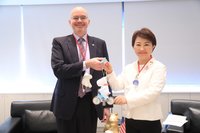 谷立言訪台中市府　盼深化各領域產業交流合作