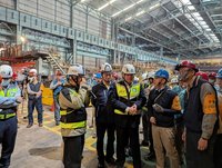 中區春安聯合檢查中龍鋼鐵　勞動部籲守住安全底線