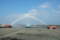 日本越洋航空沖繩桃園定期航線首航　每天1班來回