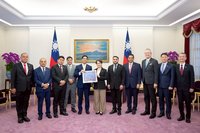 蕭副總統：台灣巴拿馬共享民主價值　盼深化雙邊關係