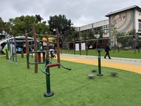 花蓮吉野開村記念碑旁增遊憩設施　民眾更親近古蹟