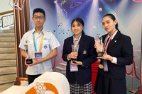 黃楚涵研究椰纖作平價熱電材料 獲台灣科展最大獎