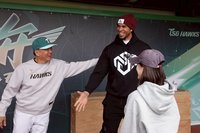 雄鷹洋砲魔鷹抵台　大讚台鋼訓練基地非常棒