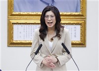 傳王滬寧會蕭旭岑定調統一　鄭麗文：編故事亂寫