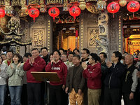 賴總統桃園發福袋  籲團結打拚讓台灣更強