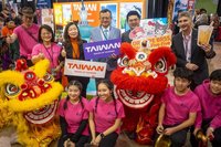 航空業者北美拓點　芝加哥旅展台灣館攬客赴台