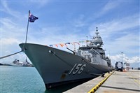 澳洲軍艦通過台海　國防部：國際水域享有航行權利