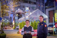 台北燈節湧人潮　警科技鷹眼監控讓交通不打結