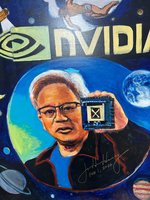 90歲畫家陳錦芳特展　黃仁勳親簽肖像畫將展出