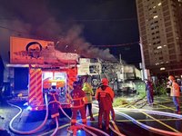 汐止賣場火警竄濃煙　環保局提醒雙北多處防空污