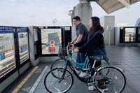 機場3站解鎖　機捷10日起全線開放自行車進站